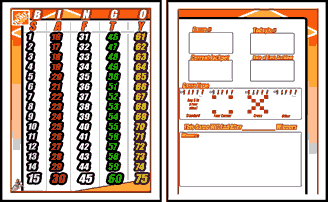 CUSTOM BINGO MASTERBOARD AND STATUS BOARD SET